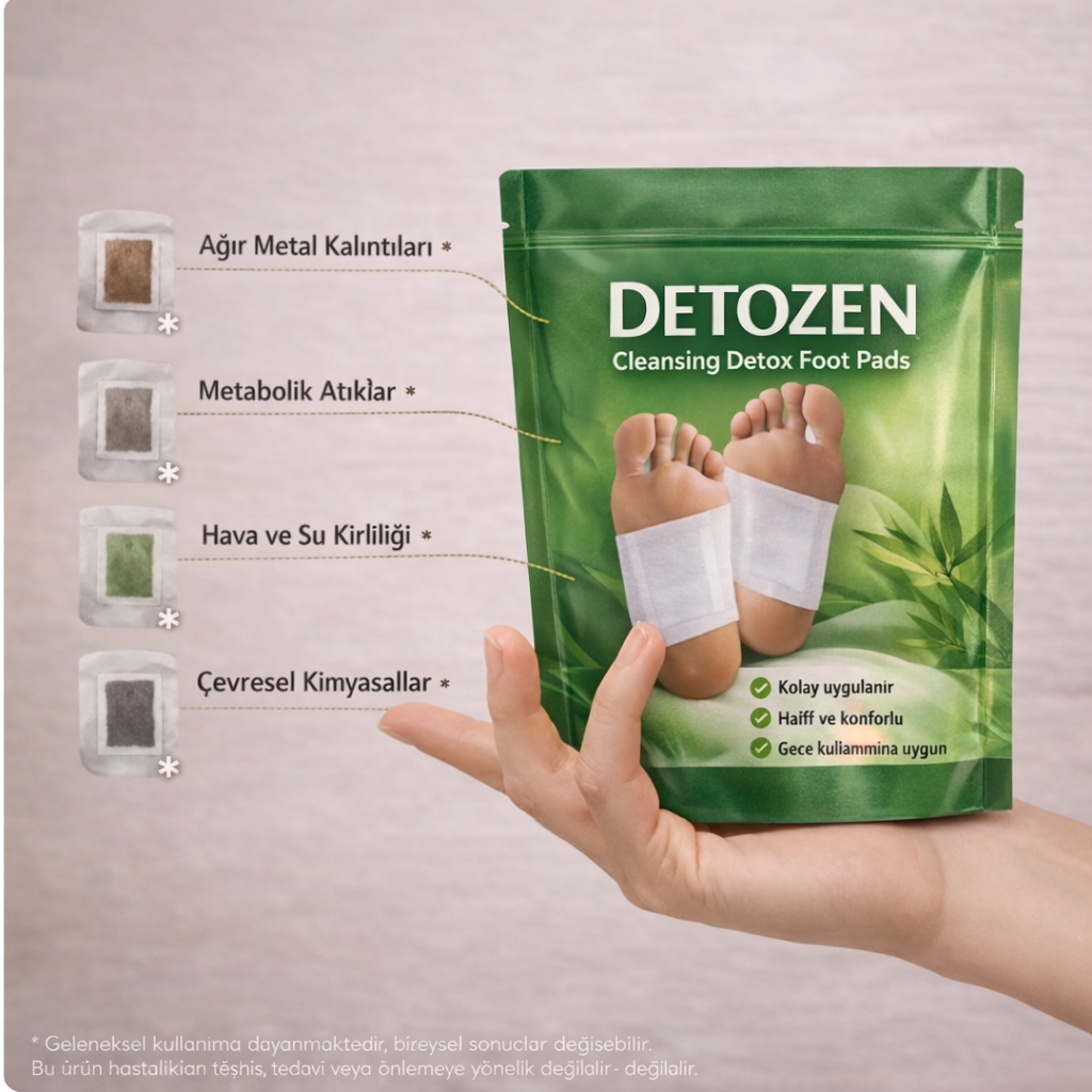 Detozen Rahatlatıcı Gece Ayak Bandı